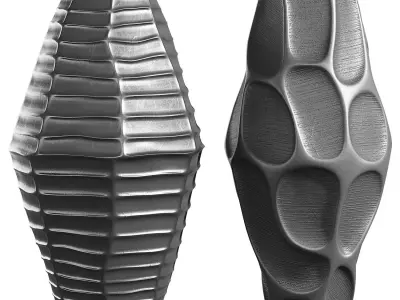 Vessel vases 3D model