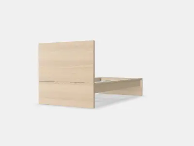 MALM Bed frame high 44 3D model