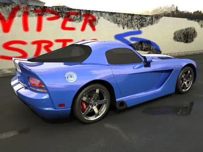 Viper SRT 3D model