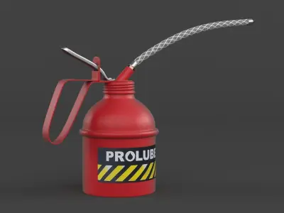 Oil Can 3D model