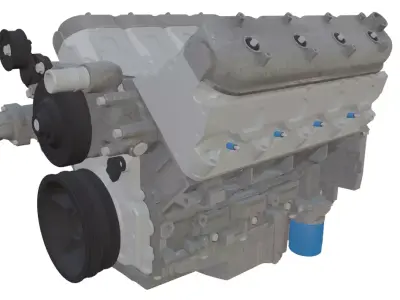 LS3 Core Engine 3D model