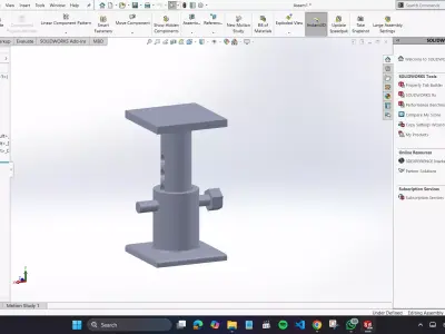 car jack  3D print model