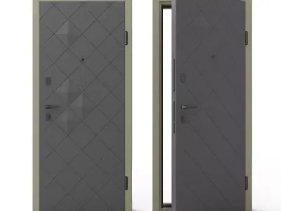 Monean Door 3D model