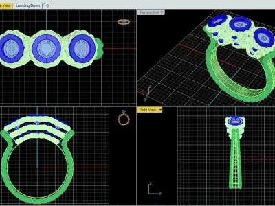 trilogy braid 3D model