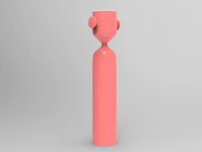 Skol Plant Pot Low-poly 3D model