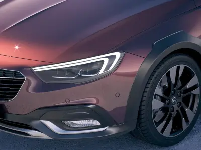 Opel Insignia Country Tourer 2018 3D model