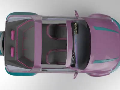 Toyota RAV4 Cabrio 98 VLE 2048 3D model