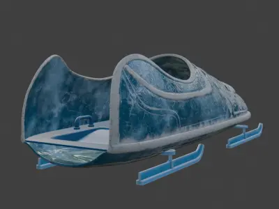 Bobsled 3D model