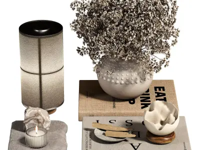 Decorative set 14 3D model order