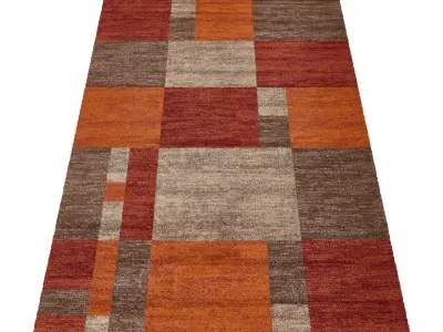 Rug Set 1880 3D model