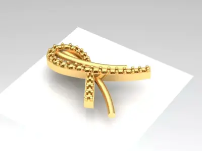 Tops earrings 3D print model