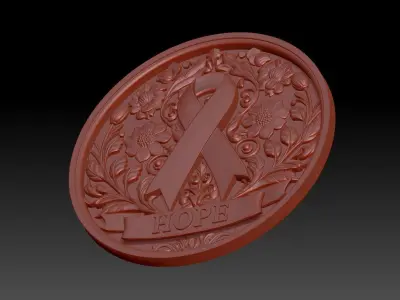 World AIDS Day 3D print model