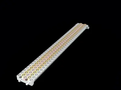 Beehived Chain Honeycomb Pattern  Bracelet 3D print model