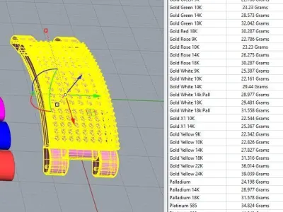 DIAMOND BAND BRACELET MEN 3D print model 3D print model