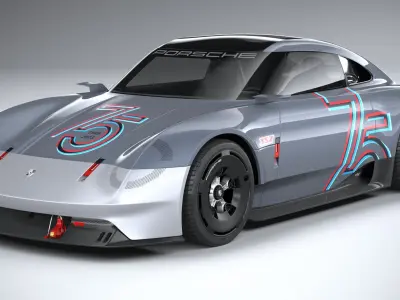 Porsche Vision 357 Concept 2023 3D model