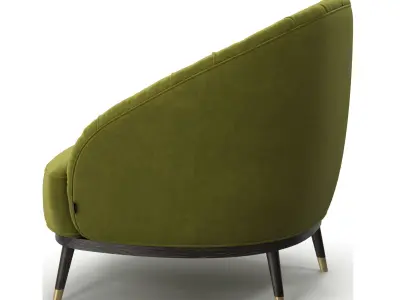 Hector armchair by Laskasas 3D model