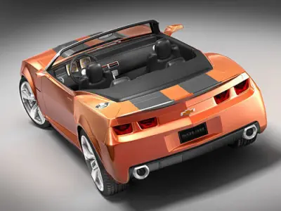 Chevrolet Camaro Concept Convertible CG 3D model