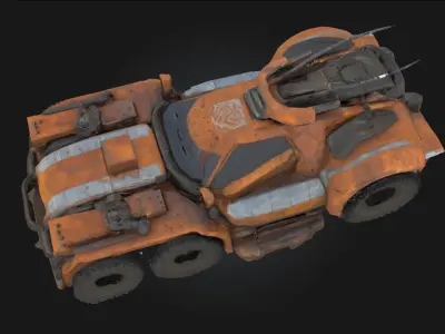 Rugged Explorer  Spirit of Adventure in Every Detail 3D model