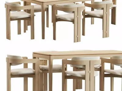 Gallotti Radice 0414 10th Anniversary and Milford table 3D model
