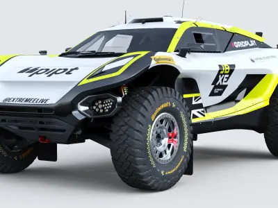 Extreme E E-SUV Jenson Button 2022 3D model