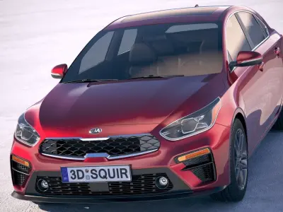 Kia Forte 2019 3D model