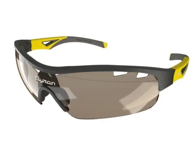 Sporty wrap around sunglasses  3D model