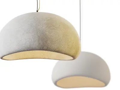 Wabi Sabi Pendant Light B 3D model