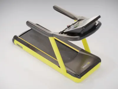 Treadmill 4K Texture Low-poly 3D model