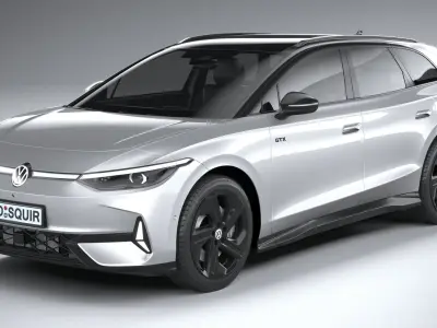 Volkswagen ID7 GTX Tourer 2025 3D model