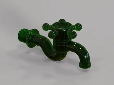 Water Tap 3D print model