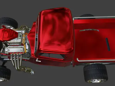 hot rod 3D model