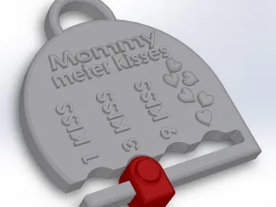 The medal mom Free 3D model