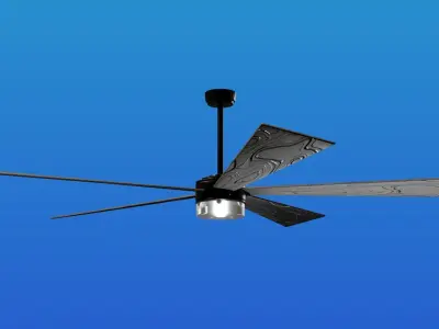 MODULAR CEILING FAN PACK 3D model