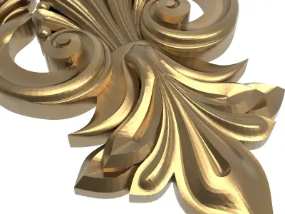  decorative pattern ready for 3D printing 3D model 329