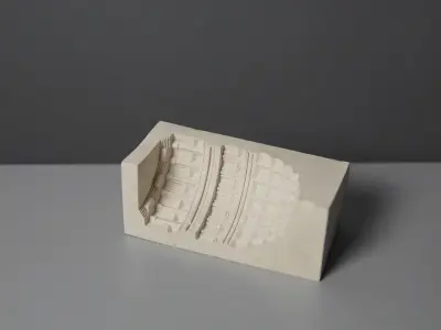 Pantheon Candleholder 3D print model