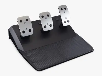 Game Simulator Car Pedals M 1 3D model