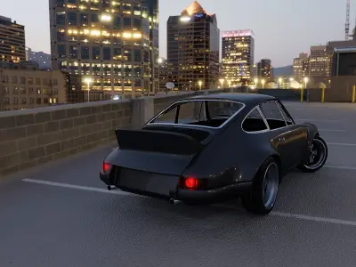 Porsche 911 Carrera RSR Collectors Spec 3D Model 3D model