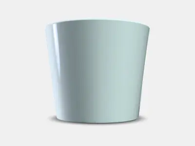 SOJABONA Plant pot Low-poly 3D model