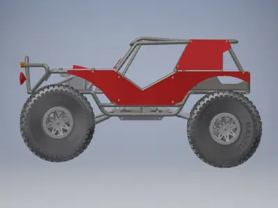 Buggy Rock Crawler 3d model 3D model