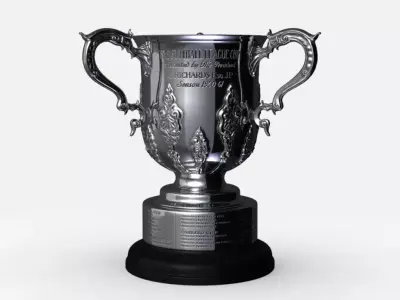 League Cup Trophy 3D model