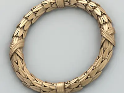 Wreath 001 3D model