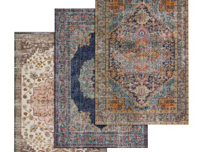 Rug Set 770 3D model