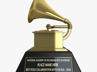 Grammy Award 3D model