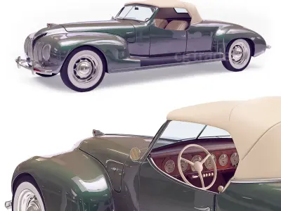 Zis 101 A Sport 3D model