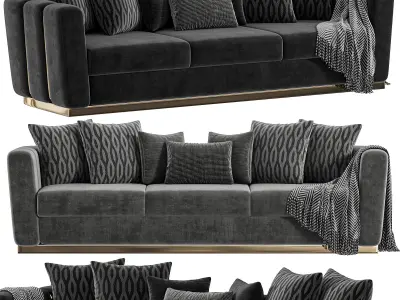 Lora Sofa By Evgor 3D model
