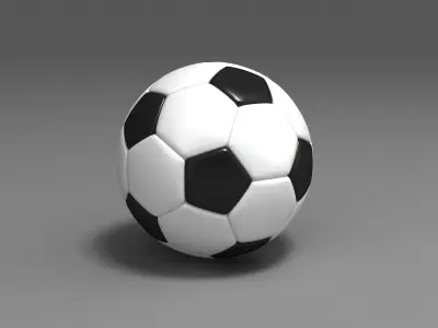 football 3D model buy