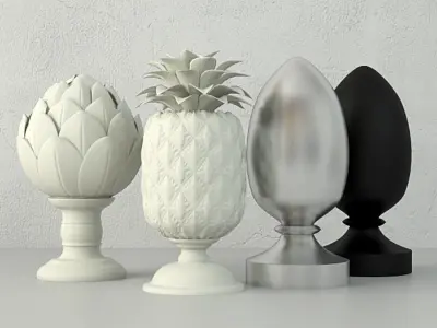 Decorative Ornaments by ZARA HOME 3D model