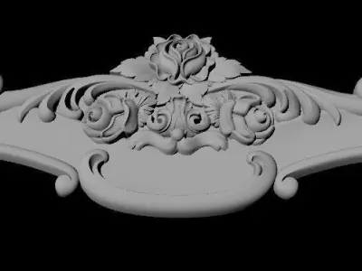 headboard and footboard 3D model purchase