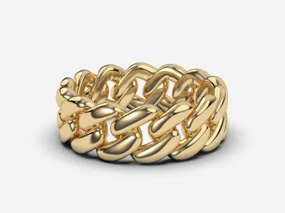 Cuban Ring 3D print model