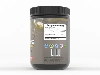 Protein Powder 3D model 105